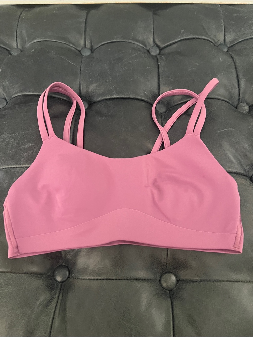 Soft Strappy Plum Bralette - Women Intimates & Sleepwear by Lululemon. Size2.